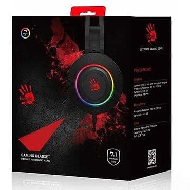 A4Tech Bloody gaming slušalice sa virtuelnim 7.1 surround zvukom (USB) na lalafo.rs A4Tech Bloody gaming slušalice sa virtuelnim 7.1 surround zvukom (USB)