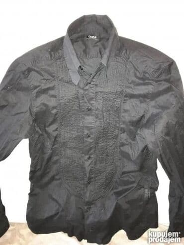 Košulja Na duge rukave, L, Dolce & Gabbana, bоја - Crna, Pamuk na lalafo.rs Košulja Na duge rukave, L, Dolce & Gabbana, bоја - Crna, Pamuk