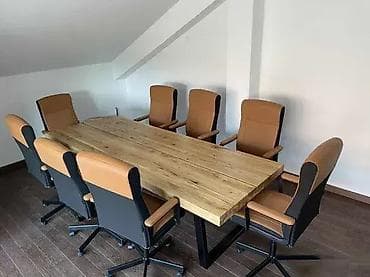 Kancelarijski stolovi Konferencijski sto od hrasta rustik masiv na lalafo.rs — 7 Kancelarijski stolovi Konferencijski sto od hrasta rustik masiv — 7