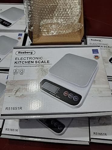 Elektronska kuhinjska vaga Rosberg - Maksimalna nosivost: 10 kg na lalafo.rs Elektronska kuhinjska vaga Rosberg - Maksimalna nosivost: 10 kg