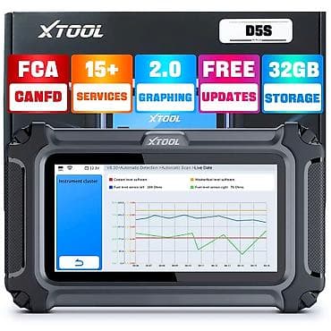 Transport: Novo - Xtool D5S OBD2 ABS,SRS,EPB / CAN FD FCA 16 Reset Auto at lalafo.rs — 3 Transport: Novo - Xtool D5S OBD2 ABS,SRS,EPB / CAN FD FCA 16 Reset Auto — 3