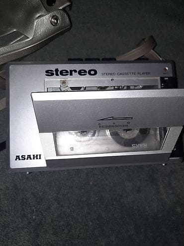 ASAHI stereo kasetofon – prenosni “walkman” tip radi - Stereo kaset na lalafo.rs ASAHI stereo kasetofon – prenosni “walkman” tip radi - Stereo kaset