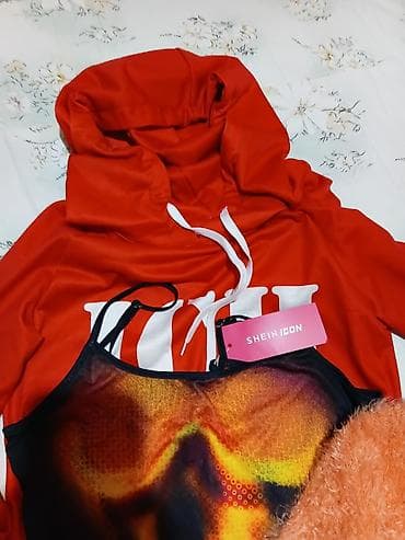 Komplet ženske garderobe – 3 komada 1) Dukserica-haljina sa na lalafo.rs — 7 Komplet ženske garderobe – 3 komada 1) Dukserica-haljina sa — 7