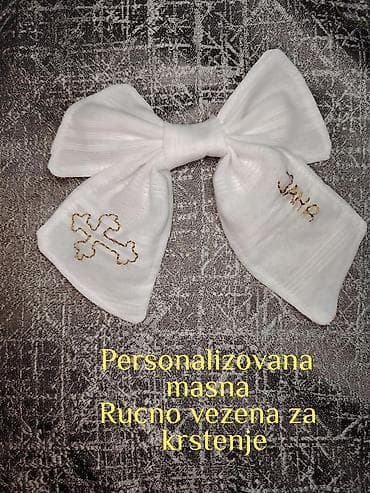 Ručno rađene dečje haljinice i dodaci za krštenje – personalizovani na lalafo.rs — 3 Ručno rađene dečje haljinice i dodaci za krštenje – personalizovani — 3