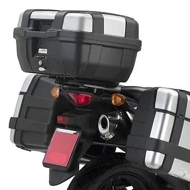 Moto koferi – set bočnih i gornjeg top case-a - Sistem trostrukih at lalafo.rs Moto koferi – set bočnih i gornjeg top case-a - Sistem trostrukih