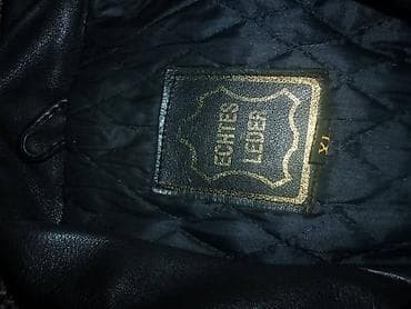 eko koza sa: Kožna bajkerska jakna – crna XL - Materijal: prava koža, glatka na lalafo.rs — 5 eko koza sa: Kožna bajkerska jakna – crna XL - Materijal: prava koža, glatka — 5