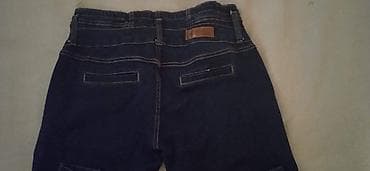 pantalone butiku ali: Ženske farmerke – tamno plave, skinny kroj - Materijal: klasičan na lalafo.rs — 4 pantalone butiku ali: Ženske farmerke – tamno plave, skinny kroj - Materijal: klasičan — 4