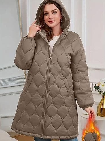 ❄️Ženska prošivena zimska jakna s kapuljačom ✅Dostupna u 5 boja na lalafo.rs — 1 ❄️Ženska prošivena zimska jakna s kapuljačom ✅Dostupna u 5 boja — 1