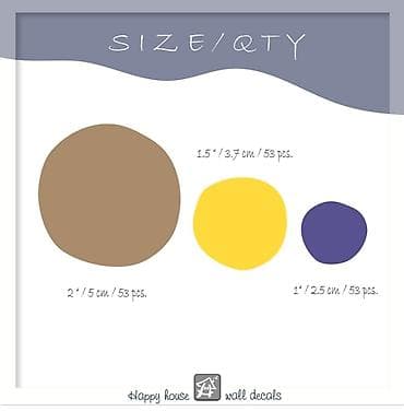 Ironing Boards: Dekorativne nalepnice – tačkice za zid u skandi/boho stilu - Idealne at lalafo.rs — 2 Ironing Boards: Dekorativne nalepnice – tačkice za zid u skandi/boho stilu - Idealne — 2