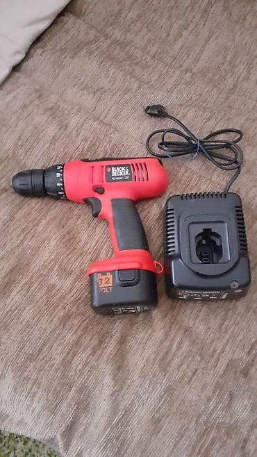 Akumulatorske bušilice: Akumulatorska bušilica Black & Decker KC1262XC sa 12V baterijom i na lalafo.rs — 4 Akumulatorske bušilice: Akumulatorska bušilica Black & Decker KC1262XC sa 12V baterijom i — 4