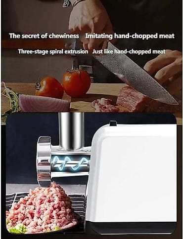 Мултифункционална машина за пуњење кобасица, електрична машина за na lalafo.rs — 6 Мултифункционална машина за пуњење кобасица, електрична машина за — 6