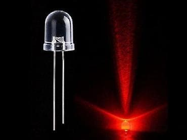 LED diode 10 mm – paket 10 komada - Tip: okrugla through‑hole LED (2 at lalafo.rs — 1 LED diode 10 mm – paket 10 komada - Tip: okrugla through‑hole LED (2 — 1