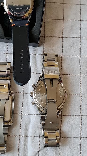 Set muških ručnih satova – 5 komada 1) HONMIN hronograf - Kućište na lalafo.rs — 8 Set muških ručnih satova – 5 komada 1) HONMIN hronograf - Kućište — 8