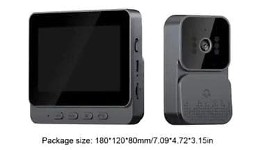 Video interfon/bezbednosno zvono sa ekranom - Komplet sadrži na lalafo.rs Video interfon/bezbednosno zvono sa ekranom - Komplet sadrži