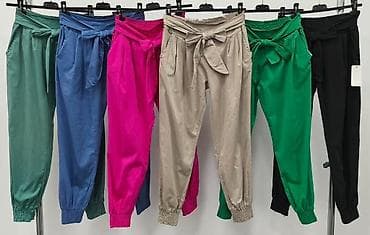 Ženske pantalone sa visokim strukom i mašnom gs - Model na lalafo.rs — 5 Ženske pantalone sa visokim strukom i mašnom gs - Model — 5