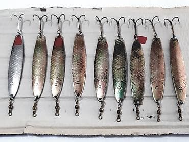 Varalice kasike 19gr, 90mm, iz 90-ih Duzina same kasike je 90mm a at lalafo.rs — 6 Varalice kasike 19gr, 90mm, iz 90-ih Duzina same kasike je 90mm a — 6