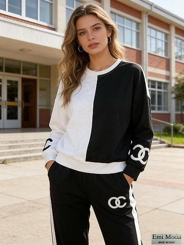 Dva–dela ženski trenerka komplet – Emi Moda, Made in Italy - Gornji na lalafo.rs — 4 Dva–dela ženski trenerka komplet – Emi Moda, Made in Italy - Gornji — 4