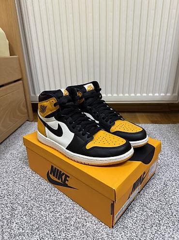 Jordan 1 High Og Taxi ORIGINAL Patike su nove, jednom nošene na lalafo.rs Jordan 1 High Og Taxi ORIGINAL Patike su nove, jednom nošene