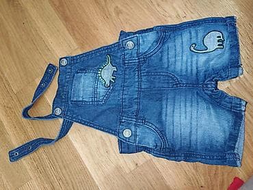 Dečje teksas kratke tregerice sa dinosaurus motivima - Materijal na lalafo.rs — 1 Dečje teksas kratke tregerice sa dinosaurus motivima - Materijal — 1