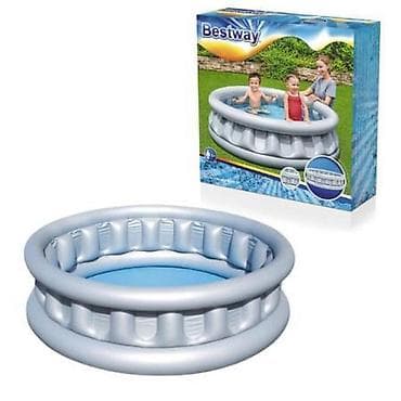 Bestway dečiji naduvani bazen – okrugli - Dizajn sa dvostrukim na lalafo.rs Bestway dečiji naduvani bazen – okrugli - Dizajn sa dvostrukim