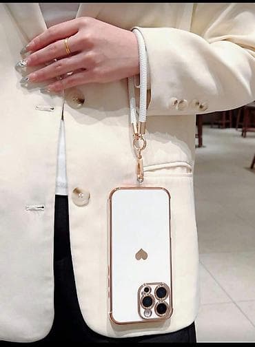 Elegantna futrola za telefon sa kaišem. Maskica za Iphone 16 Pro Max na lalafo.rs — 2 Elegantna futrola za telefon sa kaišem. Maskica za Iphone 16 Pro Max — 2