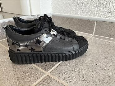 Ženske patike EXIT – model sa platformom i zvezdicama - Brend: EXIT at lalafo.rs — 1 Ženske patike EXIT – model sa platformom i zvezdicama - Brend: EXIT — 1