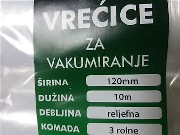 kom sa etiketom: Folija Kese za vakumiranje - Vakum kese rolne Na prodaju veca at lalafo.rs — 2 kom sa etiketom: Folija Kese za vakumiranje - Vakum kese rolne Na prodaju veca — 2