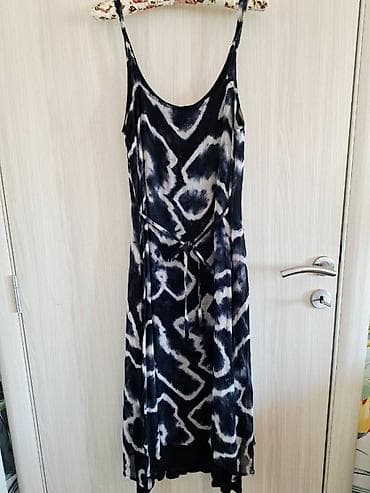 Maxi haljina-kosulja XL-42 Zenska duga haljina zakopcava se dugmicima na lalafo.rs — 2 Maxi haljina-kosulja XL-42 Zenska duga haljina zakopcava se dugmicima — 2