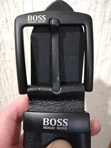 Novi muski kozni markirani kais Hugo Boss sa crnom snalom. Zemlja na lalafo.rs — 2 Novi muski kozni markirani kais Hugo Boss sa crnom snalom. Zemlja — 2