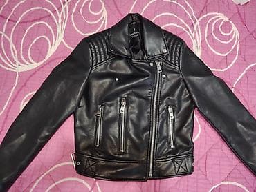 Kožna jakna – biker stil - Boja: crna - Materijal: veštačka koža (PU) na lalafo.rs Kožna jakna – biker stil - Boja: crna - Materijal: veštačka koža (PU)