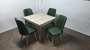 cepaci za drva: Trpezarijski set – sto i 4 stolice Cena kompleta 220e Stolica na lalafo.rs — 2 cepaci za drva: Trpezarijski set – sto i 4 stolice Cena kompleta 220e Stolica — 2