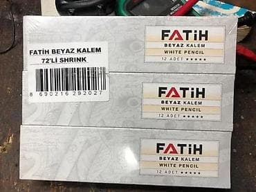 Fatih Beyaz Kalem – White Pencil - Set belih grafitnih olovaka na lalafo.rs Fatih Beyaz Kalem – White Pencil - Set belih grafitnih olovaka