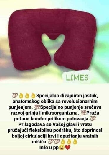 Anatomski jastuk za putovanje – specijalno dizajniran U-oblik sa na lalafo.rs Anatomski jastuk za putovanje – specijalno dizajniran U-oblik sa
