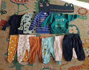 Komplet garderobe za bebu (dečak), različitih veličina za prve mesece na lalafo.rs — 3 Komplet garderobe za bebu (dečak), različitih veličina za prve mesece — 3