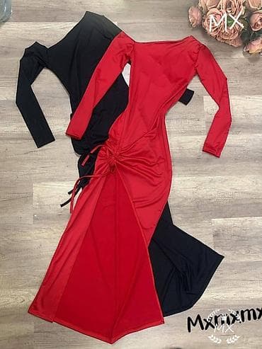 🔥Elegantna ženska večernja haljina – asimetrični model s dugim na lalafo.rs — 3 🔥Elegantna ženska večernja haljina – asimetrični model s dugim — 3