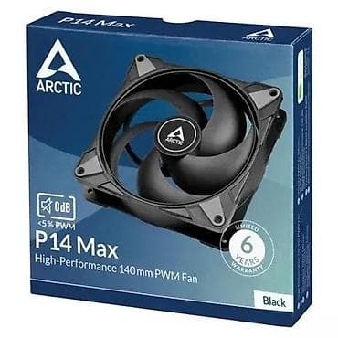 Electronics: ARCTIC P14 Max – visokoperformansni 140 mm PWM ventilator (Black) - at lalafo.rs — 1 Electronics: ARCTIC P14 Max – visokoperformansni 140 mm PWM ventilator (Black) - — 1