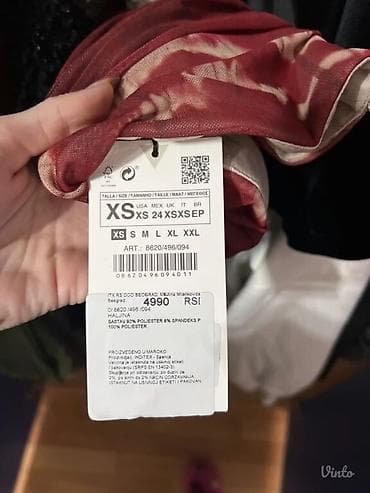 pantalone butiku ali: Zara haljina NOVO
XS velicina ali odgovara S na lalafo.rs — 1 pantalone butiku ali: Zara haljina NOVO
XS velicina ali odgovara S — 1