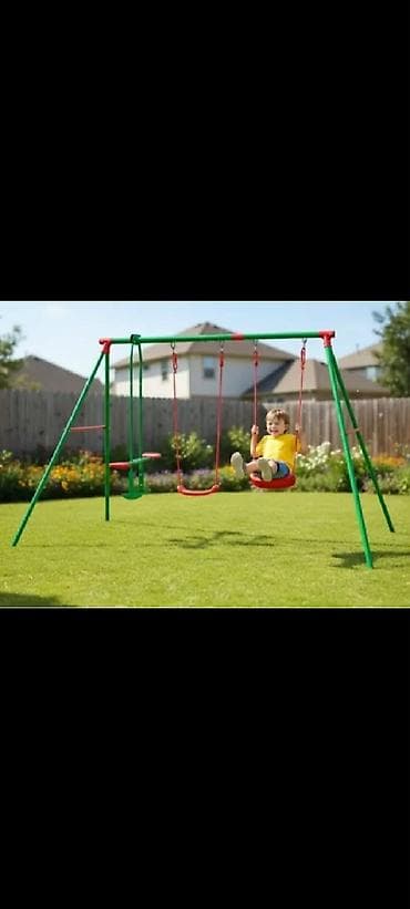 Ljuljaška klackalica zelena 15-3 Ljuljaška klackalica 3 u 1 sa 3 na lalafo.rs Ljuljaška klackalica zelena 15-3 Ljuljaška klackalica 3 u 1 sa 3