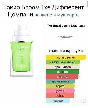 zenske original guess: The Different Company Tokyo Bloom Eau de Toilette, zapremine 100ml na lalafo.rs — 3 zenske original guess: The Different Company Tokyo Bloom Eau de Toilette, zapremine 100ml — 3