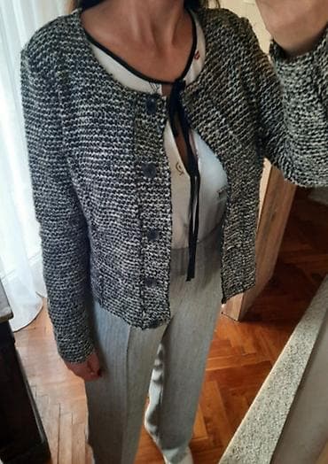 zenske original guess: TOM TAILOR sako dzemper sivkasto crne boje. Veličina M. Materijal na lalafo.rs — 1 zenske original guess: TOM TAILOR sako dzemper sivkasto crne boje. Veličina M. Materijal — 1
