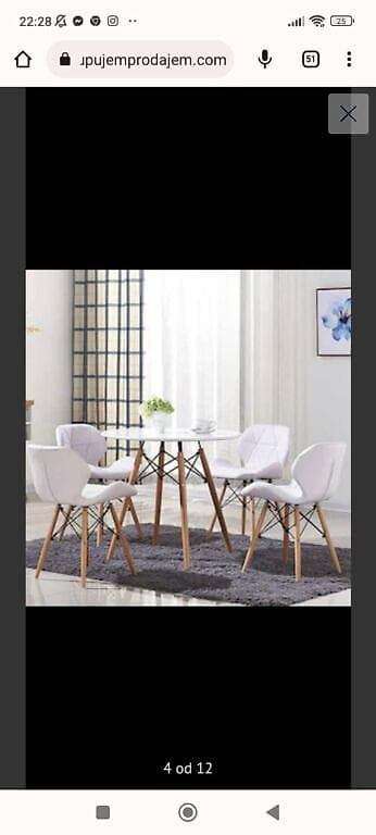 Furniture: Potpuno novi prejaki stolovi u fabrickom pakovanju Dostupni u at lalafo.rs — 2 Furniture: Potpuno novi prejaki stolovi u fabrickom pakovanju Dostupni u — 2