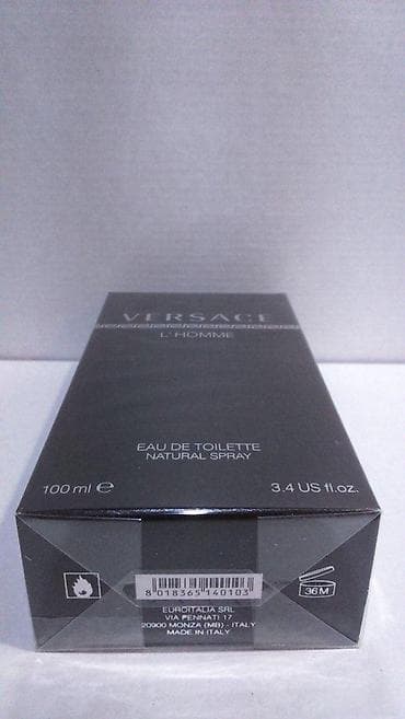 Personal Items: VERSACE L'HOMME EDT100ML | Versace L’Homme edt100ml. Original at lalafo.rs — 2 Personal Items: VERSACE L'HOMME EDT100ML | Versace L’Homme edt100ml. Original — 2