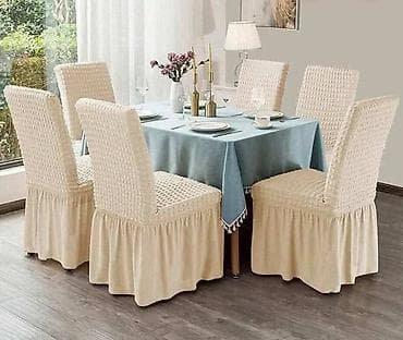 Prelepe navlake za stolice u više boja ❤️ Set 6 komada Model sa na lalafo.rs — 1 Prelepe navlake za stolice u više boja ❤️ Set 6 komada Model sa — 1