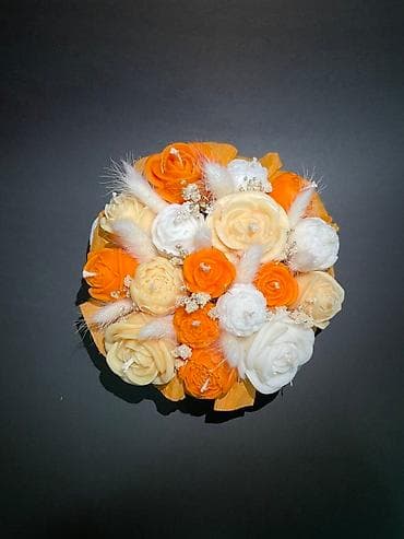 Dekorativna kutija sa aranžmanom od biljnog voska - Elegantna okrugla na lalafo.rs — 3 Dekorativna kutija sa aranžmanom od biljnog voska - Elegantna okrugla — 3