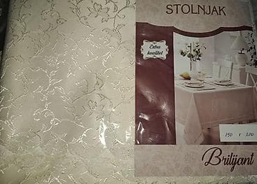 Stolnjak “Brilijant” – ekstra kvalitet - Dimenzije: 150 x 200 cm na lalafo.rs — 1 Stolnjak “Brilijant” – ekstra kvalitet - Dimenzije: 150 x 200 cm — 1