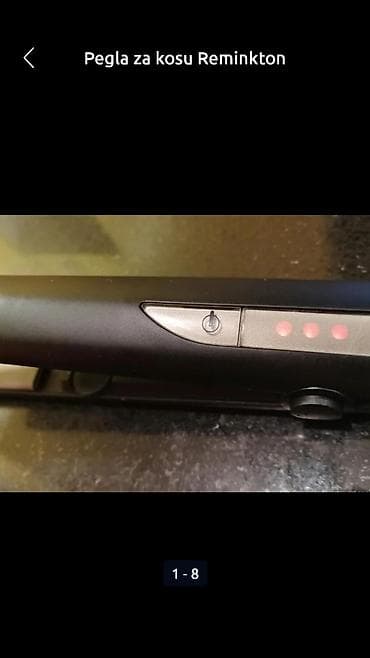 Pegla za kosu Reminkton 58w.dobra i neoštećene grejne ploče na lalafo.rs — 1 Pegla za kosu Reminkton 58w.dobra i neoštećene grejne ploče — 1