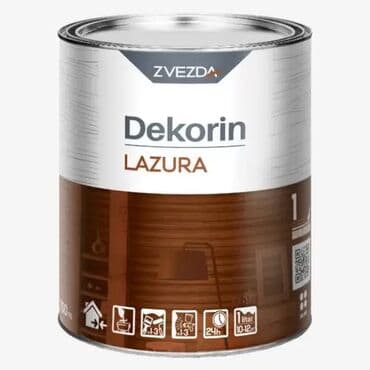 DEKORIN Lazura je transparentni, tankoslojni premaz koji štiti i na lalafo.rs DEKORIN Lazura je transparentni, tankoslojni premaz koji štiti i