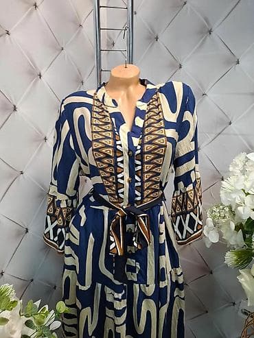 prsluk jaknica mango u: Dugačaka haljina sa etno/geo printom - Model: košulja-haljina do at lalafo.rs — 4 prsluk jaknica mango u: Dugačaka haljina sa etno/geo printom - Model: košulja-haljina do — 4