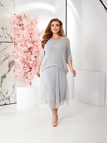 🔥Plisirana midi haljina od tila – ženska - Elegantna plisirana suknja na lalafo.rs — 9 🔥Plisirana midi haljina od tila – ženska - Elegantna plisirana suknja — 9