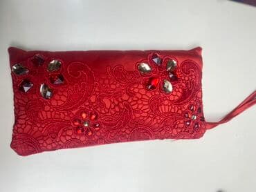 Torbe: Elegantna torbica, Handmade, Materijal: Saten na lalafo.rs Torbe: Elegantna torbica, Handmade, Materijal: Saten